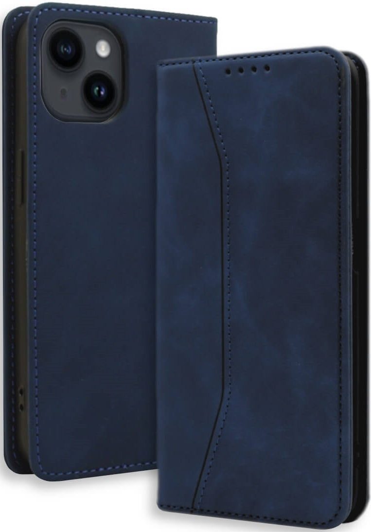Bodycell Θήκη - Πορτοφόλι Apple iPhone 14 - Blue (5206015022173)