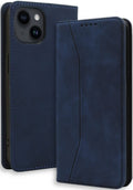 Bodycell Θήκη - Πορτοφόλι Apple iPhone 14 - Blue (5206015022173)