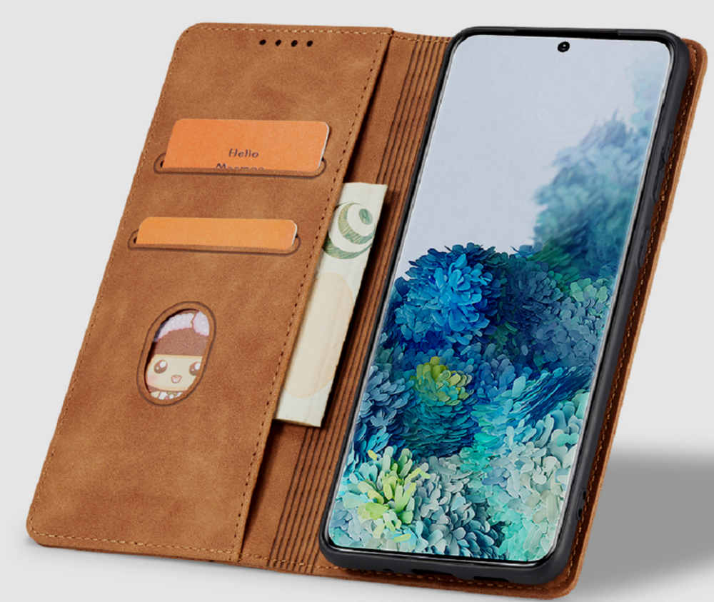 Bodycell Θήκη - Πορτοφόλι Apple iPhone 14 Plus - Brown (5206015013997)