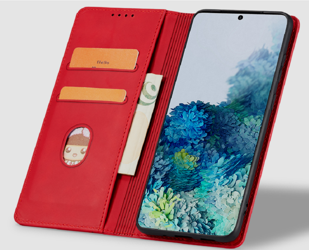 Bodycell Θήκη - Πορτοφόλι Apple iPhone 14 Plus - Red (5206015014000)