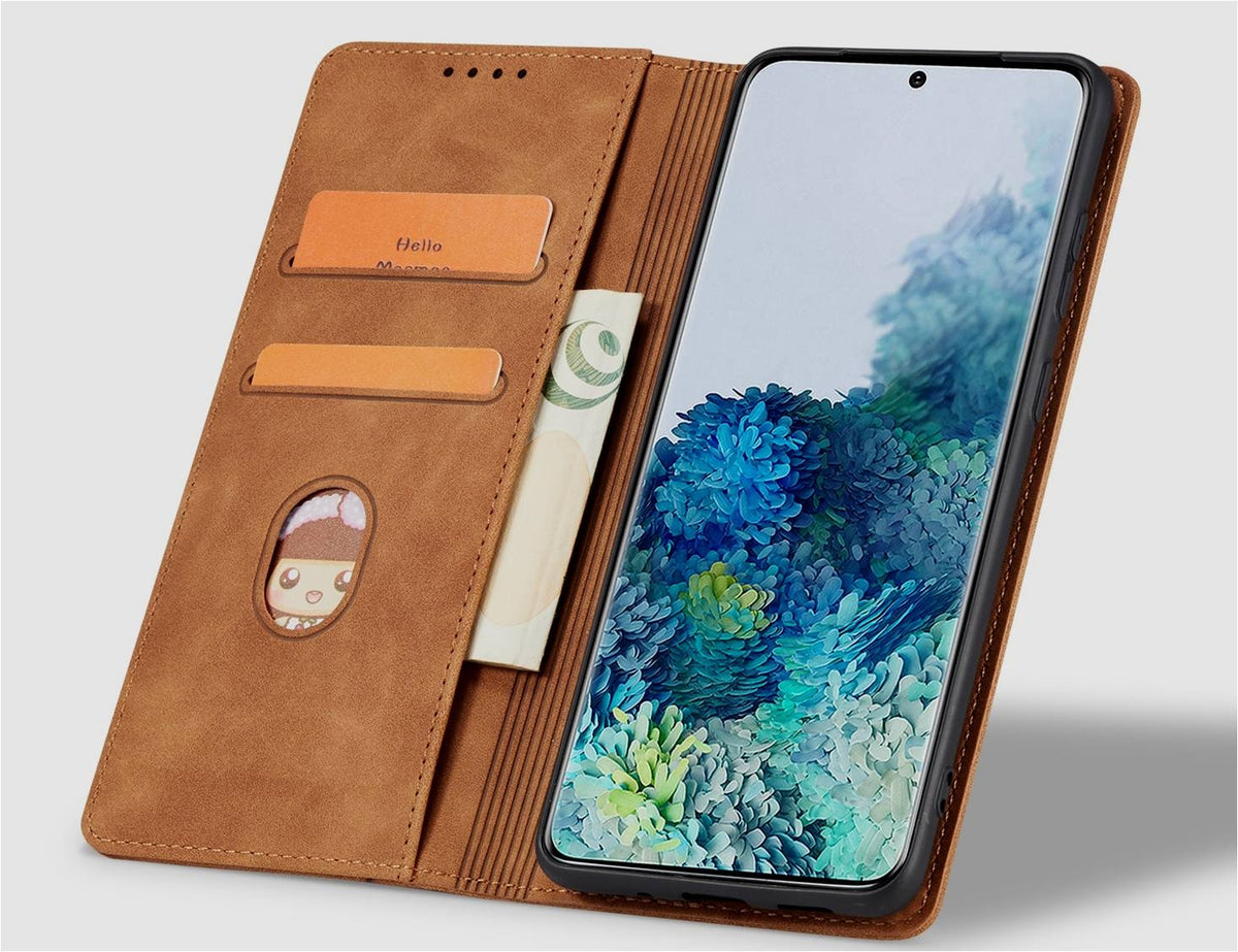 Bodycell Θήκη - Πορτοφόλι Apple iPhone 14 Pro - Brown (5206015014659)