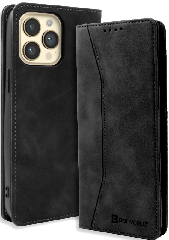 Bodycell Θήκη - Πορτοφόλι Apple iPhone 14 Pro Max - Black (5206015014680)