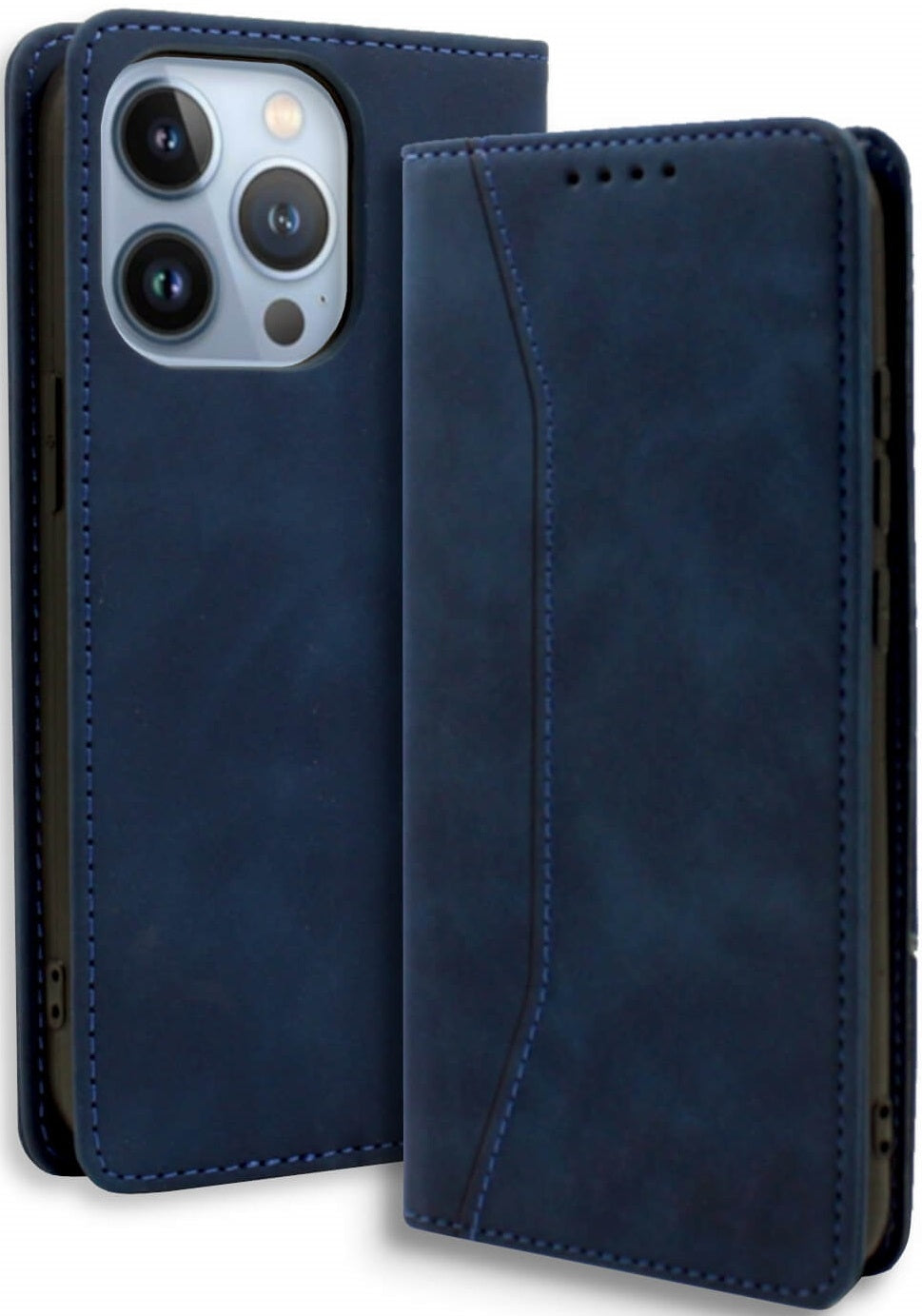 Bodycell Θήκη - Πορτοφόλι Apple iPhone 14 Pro Max - Blue (5206015070556)