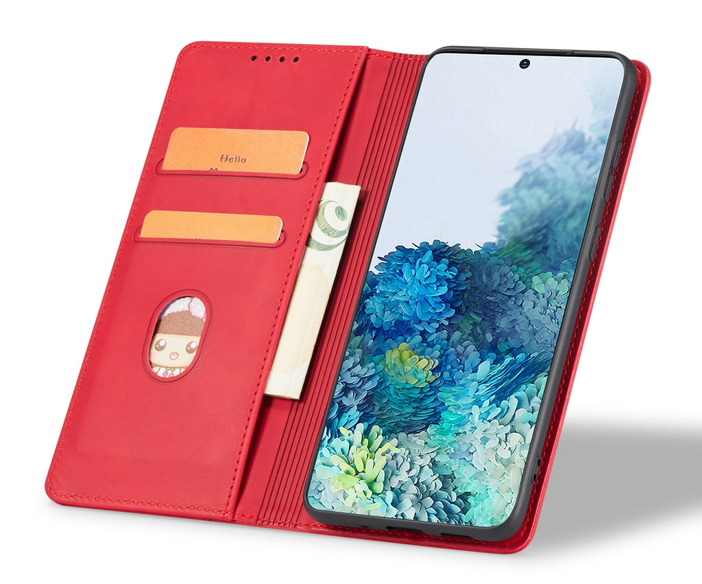Bodycell Θήκη - Πορτοφόλι Apple iPhone 15 Plus - Red (5206015073229)