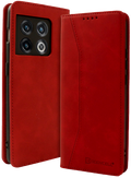 Bodycell Θήκη - Πορτοφόλι OnePlus 10 Pro - Red (5206015015946)