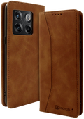 Bodycell Θήκη - Πορτοφόλι OnePlus 10T - Brown (5206015016448)
