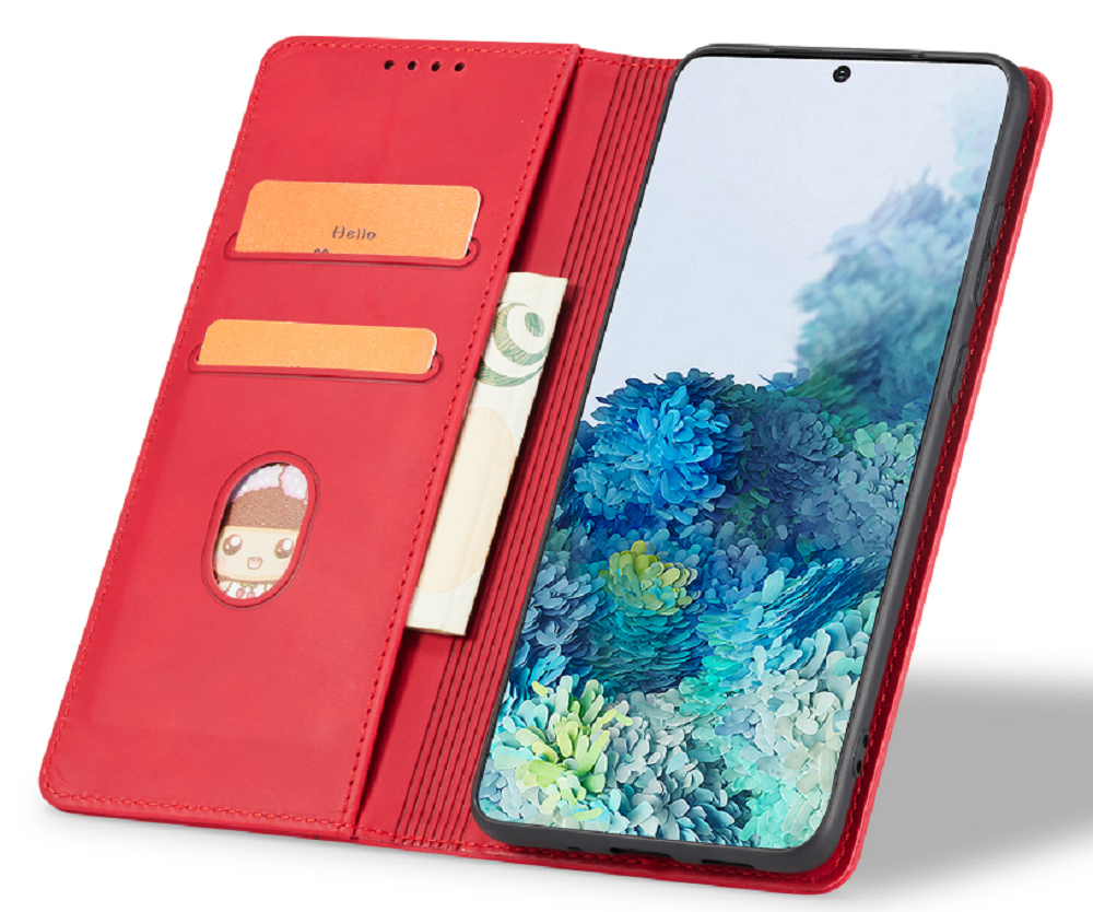 Bodycell Θήκη - Πορτοφόλι OnePlus 10T - Red (5206015016455)