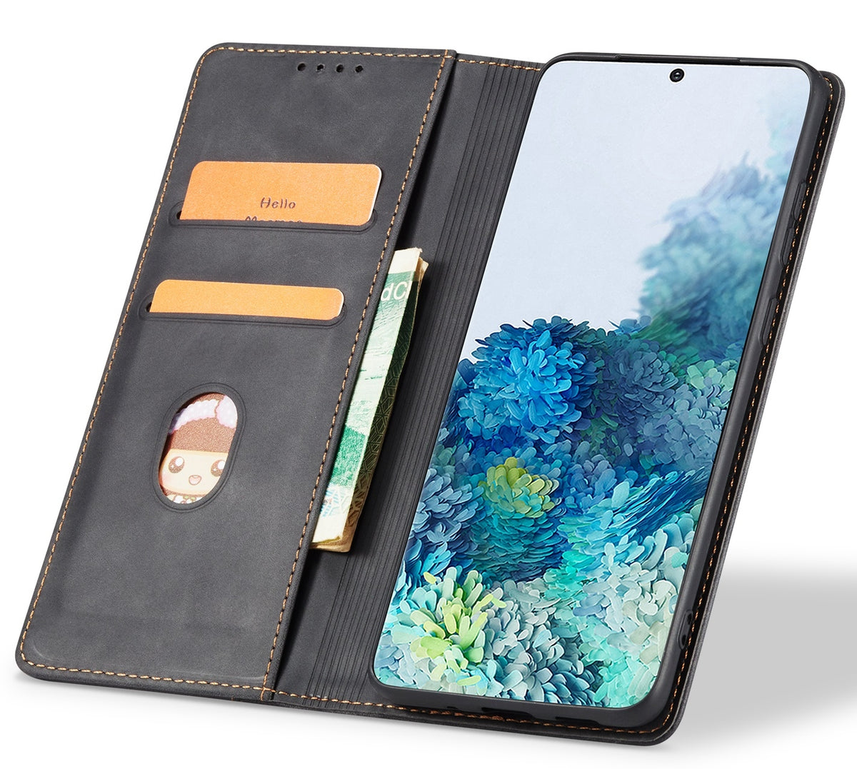 Bodycell Θήκη - Πορτοφόλι Realme 11 Pro - Black (5206015037757)