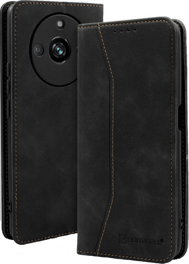 Bodycell Θήκη - Πορτοφόλι Realme 11 Pro - Black (5206015037757)