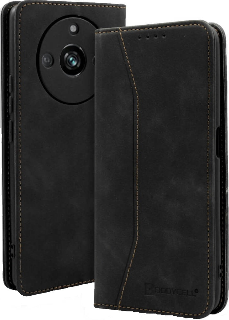 Bodycell Θήκη - Πορτοφόλι Realme 11 Pro Plus - Black (5206015026331)
