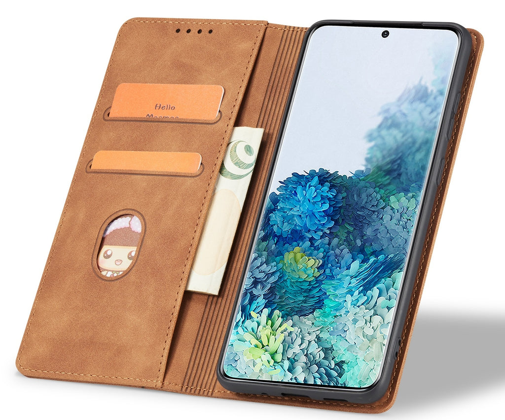 Bodycell Θήκη - Πορτοφόλι Realme 11 Pro Plus - Brown (5206015026461)