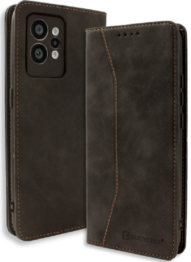 Bodycell Θήκη - Πορτοφόλι Realme GT2 Pro - Black (5206015018794)