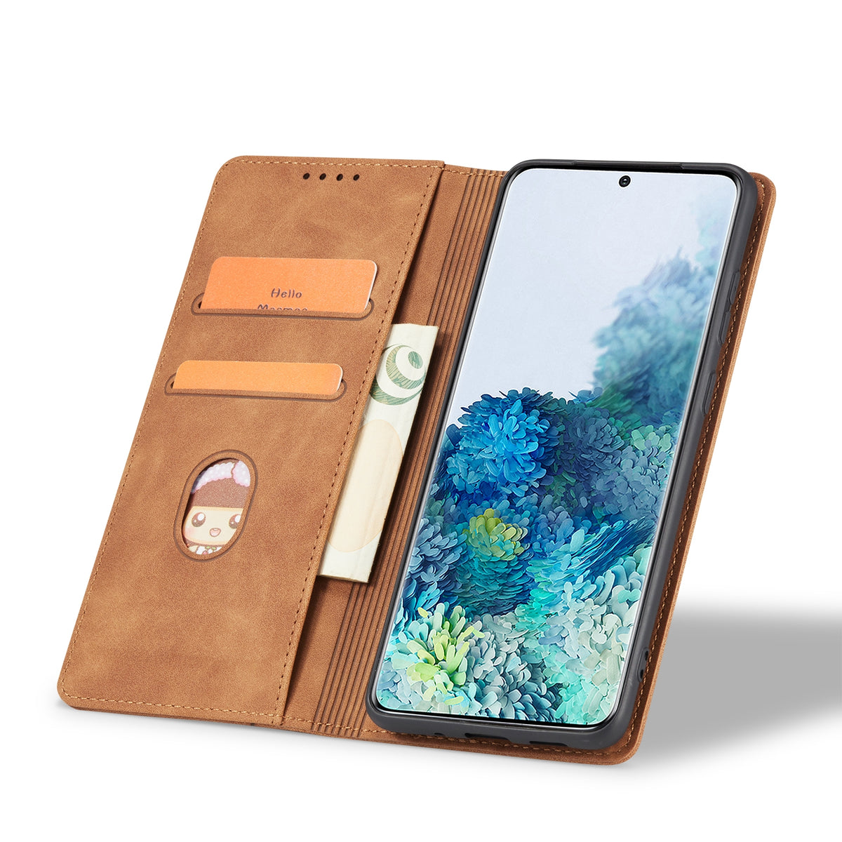 Bodycell Θήκη - Πορτοφόλι Realme GT Master - Brown (5206015059346)