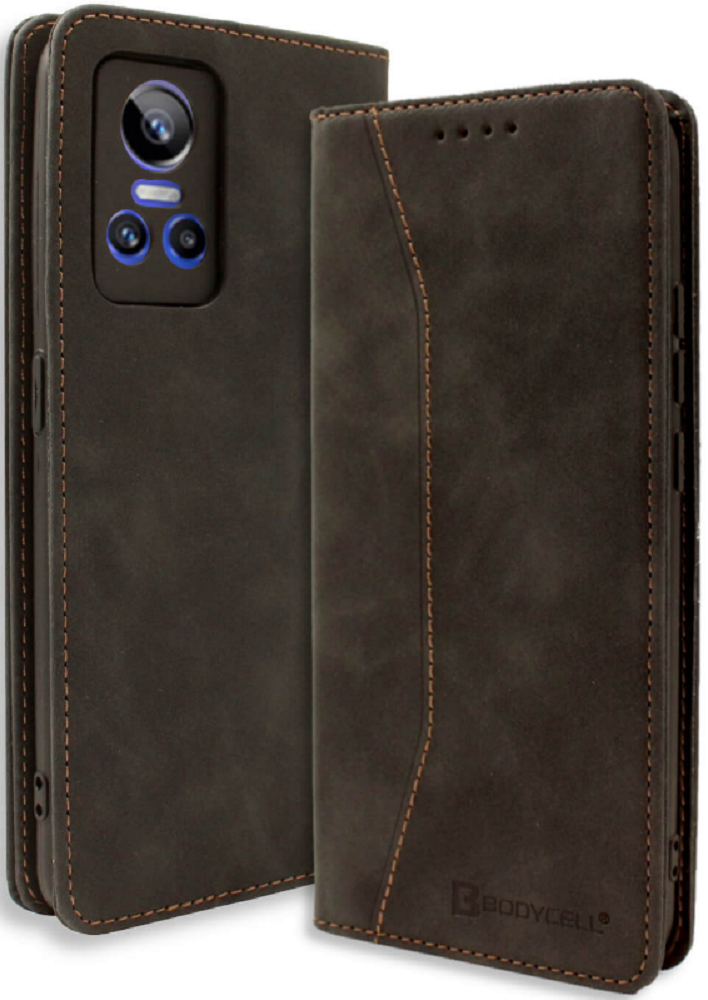 Bodycell Θήκη - Πορτοφόλι Realme GT Neo 3 - Black (5206015018855)