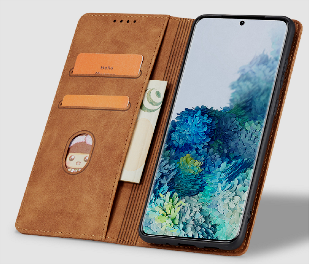 Bodycell Θήκη - Πορτοφόλι Realme GT Neo 3 - Brown (5206015018879)