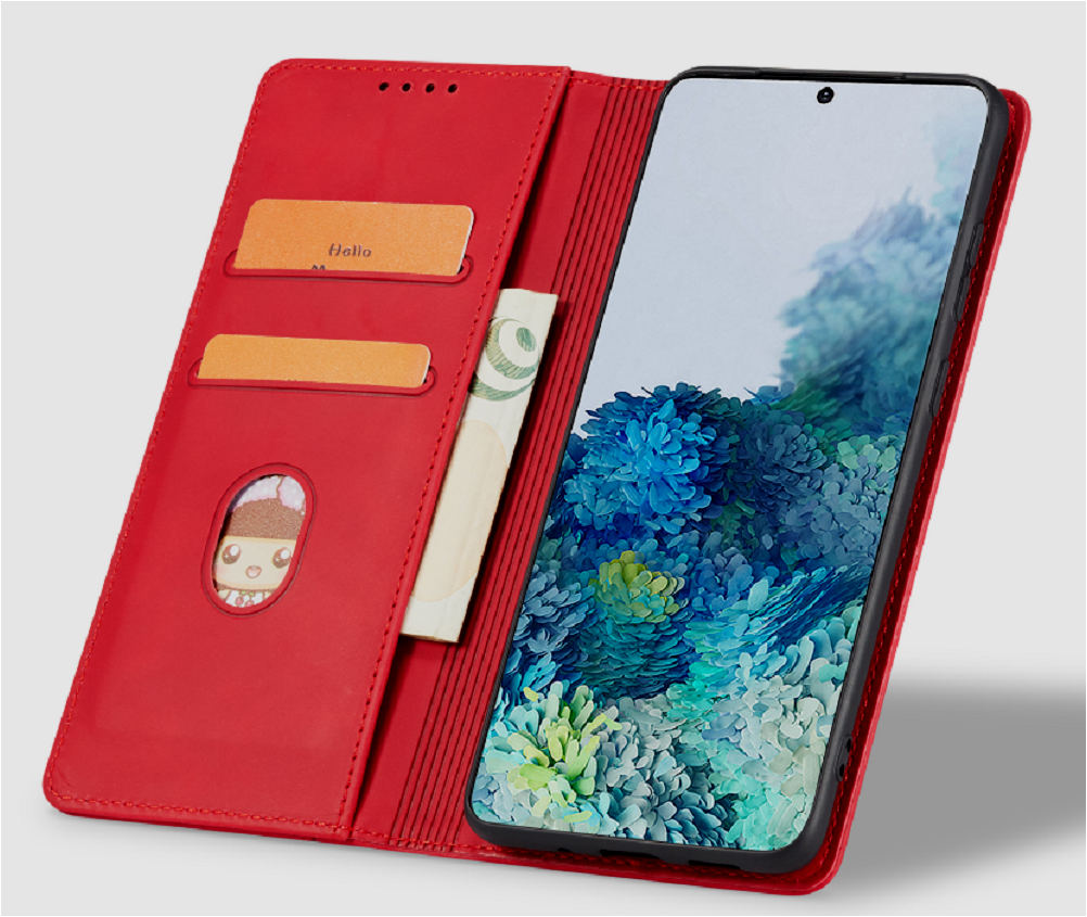 Bodycell Θήκη - Πορτοφόλι Realme GT Neo 3 - Red (5206015018893)