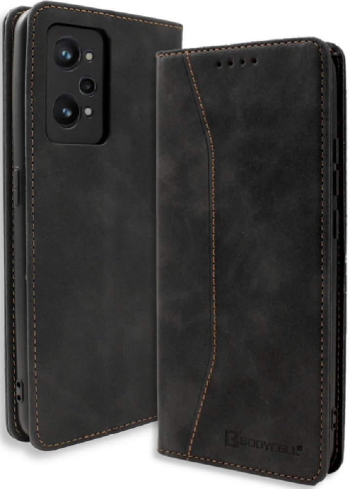 Bodycell Θήκη - Πορτοφόλι Realme GT Neo 3T - Black (5206015017407)