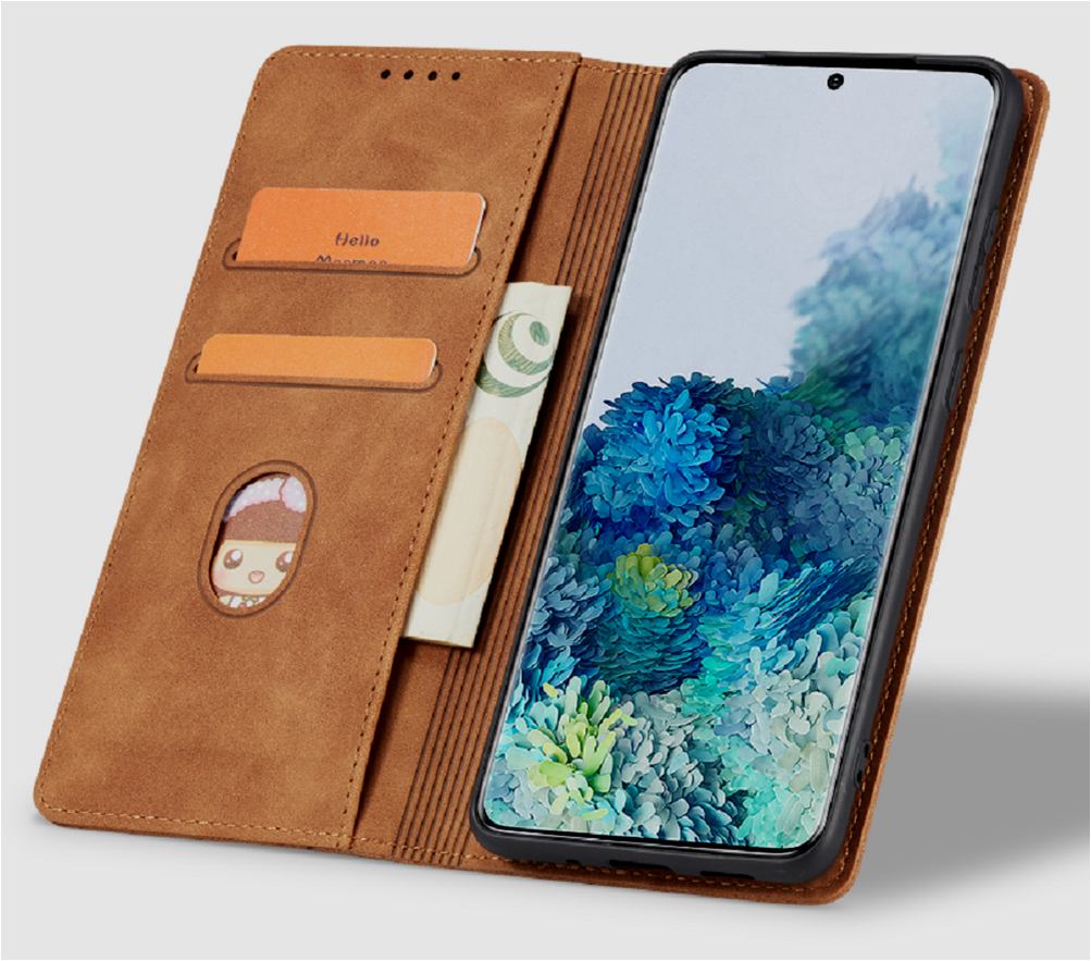 Bodycell Θήκη - Πορτοφόλι Realme GT Neo 3T - Brown (5206015017414)