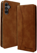 Bodycell Θήκη - Πορτοφόλι Samsung Galaxy A34 - Brown (5206015022272)