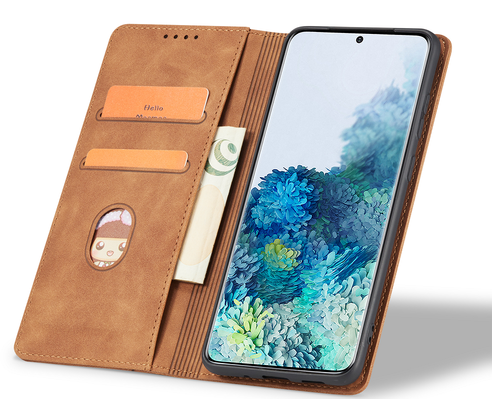 Bodycell Θήκη - Πορτοφόλι Samsung Galaxy A54 - Brown (5206015022302)