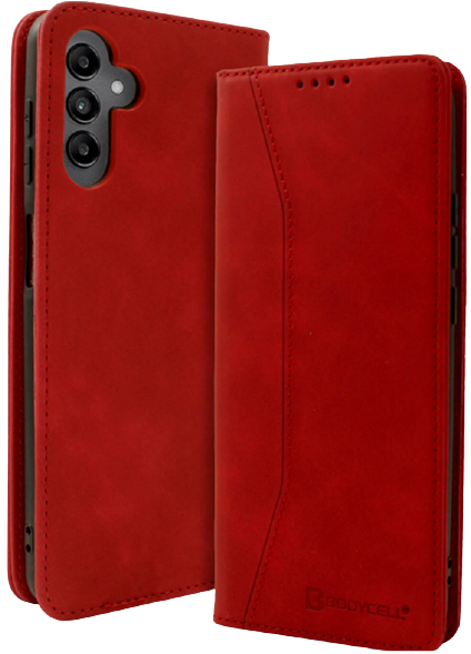 Bodycell Θήκη - Πορτοφόλι Samsung Galaxy A54 - Red (5206015022326)