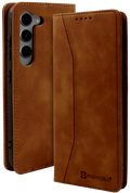 Bodycell Θήκη - Πορτοφόλι Samsung Galaxy S23 - Brown (5206015019692)