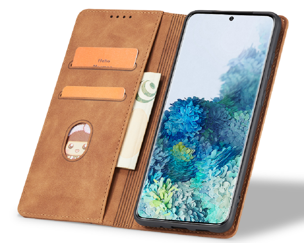 Bodycell Θήκη - Πορτοφόλι Samsung Galaxy S23 Plus - Brown (5206015019784)