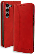 Bodycell Θήκη - Πορτοφόλι Samsung Galaxy S23 Plus - Red (5206015019791)