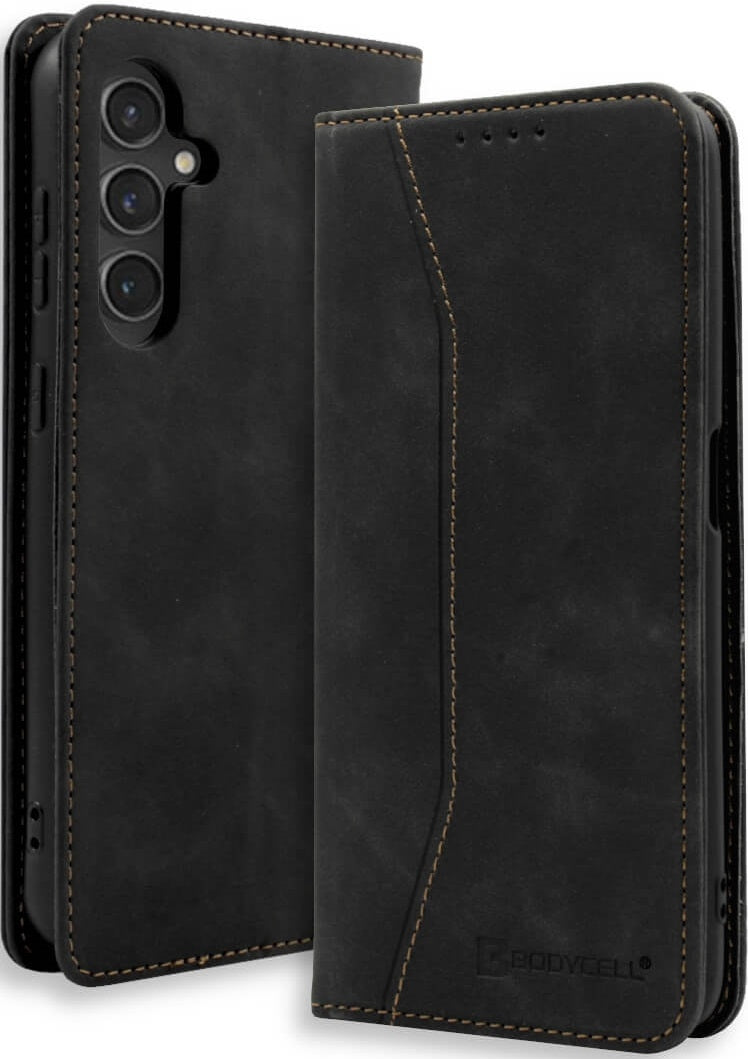 Bodycell Θήκη - Πορτοφόλι Samsung Galaxy S23 FE - Black (5206015072031)
