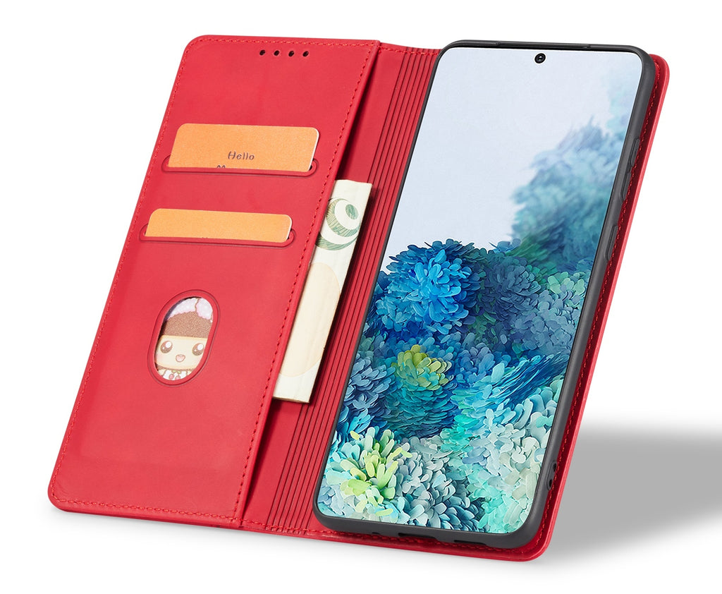 Bodycell Θήκη - Πορτοφόλι Samsung Galaxy S23 FE - Red (5206015072055)