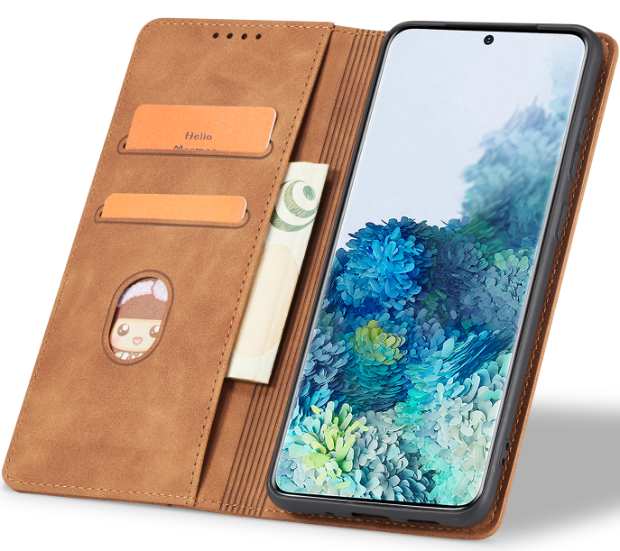 Bodycell Θήκη - Πορτοφόλι Xiaomi Poco F5 Pro - Brown (5206015021787)