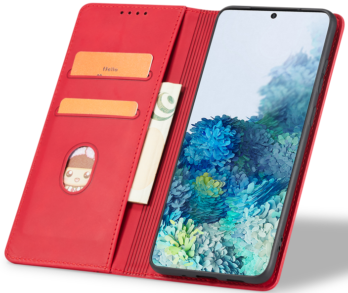 Bodycell Θήκη - Πορτοφόλι Xiaomi Poco F5 Pro - Red (5206015021848)