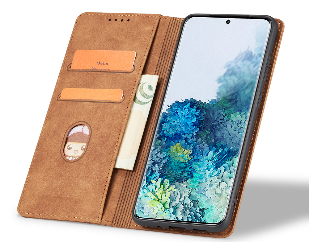 Bodycell Θήκη - Πορτοφόλι Xiaomi Poco X5 - Brown (5206015017902)