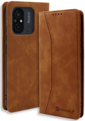 Bodycell Θήκη - Πορτοφόλι Xiaomi Redmi 12C - Brown (5206015018534)