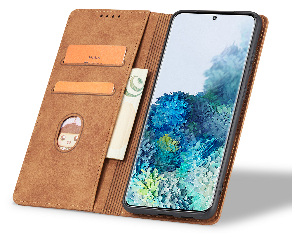 Bodycell Θήκη - Πορτοφόλι Xiaomi 13 - Brown (5206015017667)