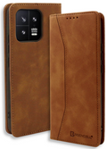 Bodycell Θήκη - Πορτοφόλι Xiaomi 13 - Brown (5206015017667)
