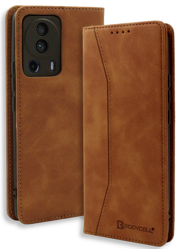 Bodycell Θήκη - Πορτοφόλι Xiaomi 13 Lite - Brown (5206015017704)