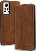 Bodycell Θήκη - Πορτοφόλι Xiaomi Redmi Note 11 Pro / Redmi Note 12 Pro 4G - Brown (5206015072161)