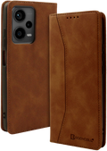 Bodycell Θήκη - Πορτοφόλι Xiaomi Redmi Note 12 5G - Brown (5206015019487)