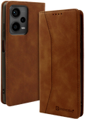 Bodycell Θήκη - Πορτοφόλι Xiaomi Redmi Note 12 Pro 5G - Brown (5206015019531)