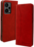 Bodycell Θήκη - Πορτοφόλι Xiaomi Redmi Note 12 Pro Plus - Red (5206015019852)