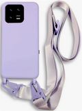 Bodycell Θήκη Σιλικόνης με Λουράκι Λαιμού - Xiaomi 13 Pro - Violet (5206015023521)