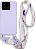 Bodycell Θήκη Σιλικόνης με Λουράκι Λαιμού - Xiaomi 13 - Violet (5206015023187)