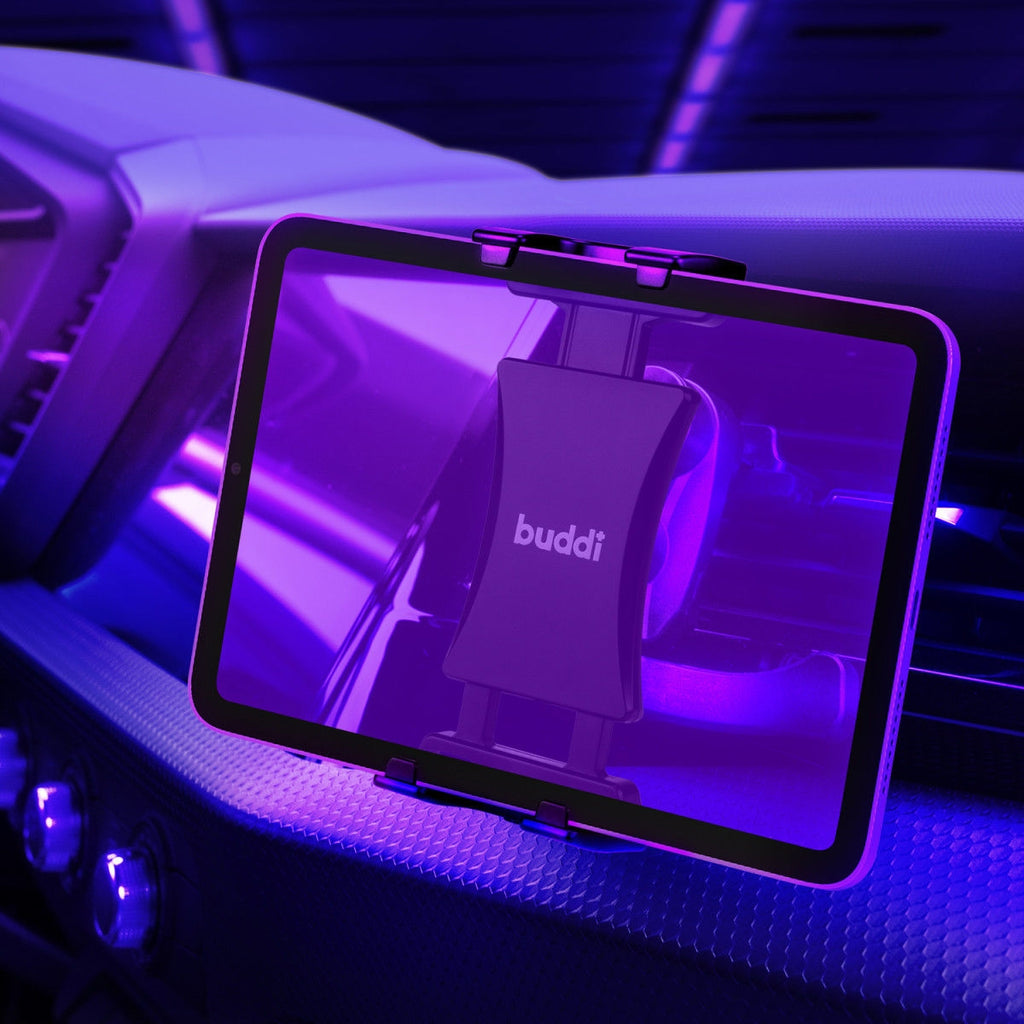 Buddi Tablet Holder for Car Air Vent - Universal Ρυθμιζόμενη Βάση Στήριξης Smartphone / Tablet για Αεραγωγούς Αυτοκινήτου - B
