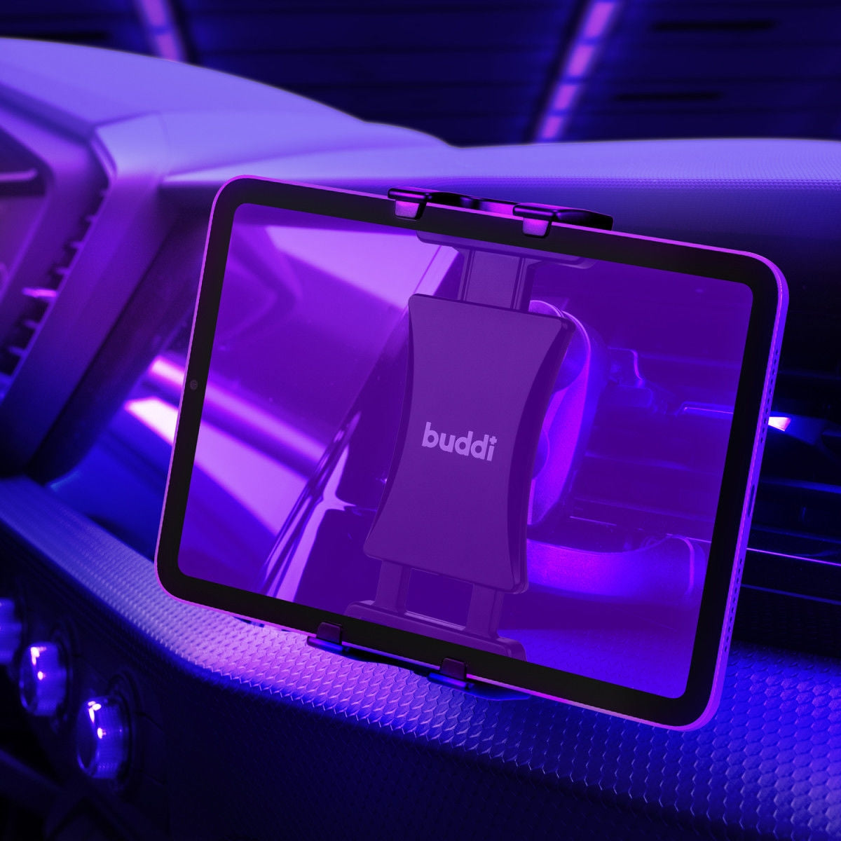 Buddi Tablet Holder for Car Air Vent - Universal Ρυθμιζόμενη Βάση Στήριξης Smartphone / Tablet για Αεραγωγούς Αυτοκινήτου - B
