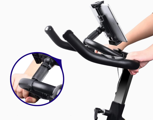 Buddi Tablet Holder for Hometrainer - Universal Ρυθμιζόμενη Βάση Στήριξης Smartphone / Tablet για Ποδήλατο Γυμναστικής / Ελλε