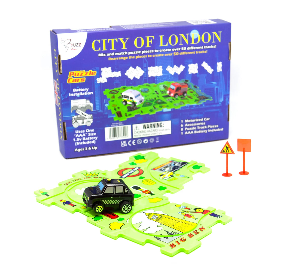 Buzz Puzzle Cars Taxi