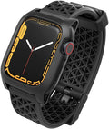 Catalyst Ανθεκτική Θήκη Active Defence και Λουράκι Σιλικόνης Apple Watch 9 / 8 / 7 41mm - Stealth Black (CAT41DROP7BLK)