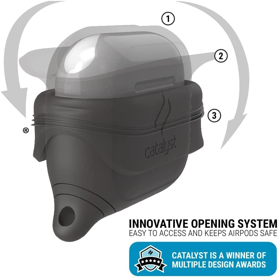 Catalyst Influence Αδιάβροχη Θήκη - Apple AirPods 3rd Gen - IP67 - Space Gray (CATAPD3GRY)