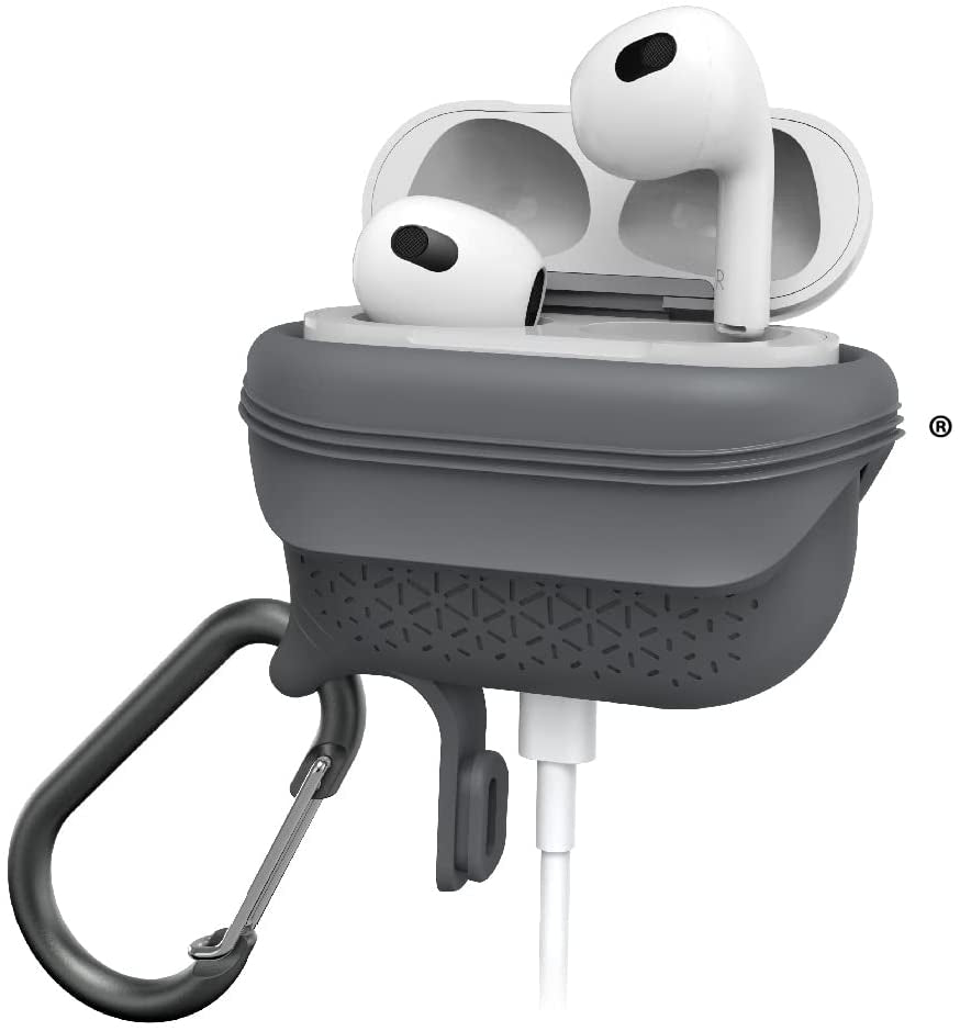 Catalyst Vibe Αδιάβροχη Θήκη - Apple AirPods 3rd Gen - IP67 - Battleship Gray (CATAPD3TEXGRY)